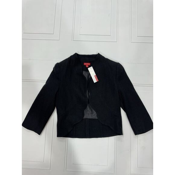 Elle NWT Women’s Blazer Suit Jacket Black Jacket Professional Size Medium M - Picture 1 of 4